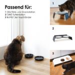 LucyBalu Bowl Porzellan Katzennapf 2er-Set – Kippsicher & Schnurrhaarfreundlich – Bild 7
