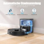 BOTLUXE E10+ Saug- und Wischroboter mit 8000Pa & LiDAR – Intelligente Reinigung für Tierhaare – Bild 6