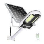 INTELAMP Solar-Straßenleuchte 3000 LM mit Doppelsensor & Fernbedienung – Intelligente Bewegungserkennung