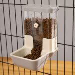 TOKAYIFE Automatischer Futterspender 800ml – Stromfrei für Kaninchen, Katzen & Kleintiere