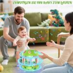 m zimoon Dinosaurier Drehender Projektor – Lernspielzeug mit Licht & Musik für Babys 6–18 Monate – Bild 5