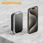 SUNNMO Solar Wandleuchte Up & Down 4er-Set – IP65 Aussenleuchte mit 3 Lichtfarben – Bild 9