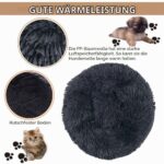 Haoye Hundebett Donut Flauschig – Weiches Haustierkissen in 7 Grössen – Bild 4
