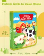hahaland Montessori Quiet Book Bauernhof – 20 Lernaktivitäten für Babys ab 1 Jahr – Bild 2