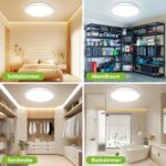 LED Deckenleuchte Ø23cm 7W 1700lm – Energieeffizient Klasse A mit 3 Farbtemperaturen – Bild 7