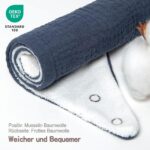 lulumoon Sabberlätzchen Baby Musselin 8er-Set – Dreieckstuch für Jungen & Mädchen – Bild 3