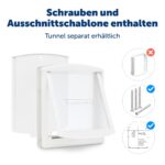 PetSafe Original 2-Wege Haustiertür Klein – Manuelle Verriegelung für Katzen & kleine Hunde – Bild 5