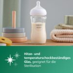 Philips AVENT Natural Response Glas-Babyflasche 2 x 240 ml – Stillfreundlich für 3–6 Monate – Bild 7