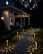 SonPen LED Solarleuchten 6er Set – IP65 Warmweiß Gartenleuchten für Outdoor – Bild 2