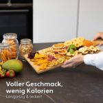 VITA5 Dörrautomat 650 W mit 6 Edelstahl Gittern – Profi-Dörrgerät mit 24h Timer – Bild 2