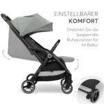 Kikka Boo CIELA Reisebuggy – Leichter Kinderwagen (7,1 kg) mit One-Hand-Faltung für 0–22 kg – Bild 4