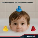 100er WELLGRO Badeenten Set – BPA-freie Gummienten für Bad & Pool – Bild 7
