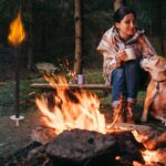 Ansobea 10er Set Wachsfackeln 100 min Brenndauer – Gartenfackeln mit Tropfschutz & langem Griff – Bild 5