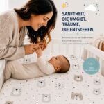 FlyIdeas Spannbettlaken-Set 80x160 cm – 100% Baumwolle für Kinderbetten – Bild 3