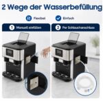 jiumxliu 3-in-1 Eiszubereiter – Eiswürfel, Crushed Ice & Eiswasser in 8-12 Minuten – Bild 6