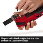 Einhell TC-MG 18 Li-Solo Akku-Multifunktionswerkzeug – 3in1 Sägen, Schleifen & Schaben – Bild 6