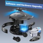 Tikom L8000 Pro Saugroboter mit Wischfunktion – 6000Pa LiDAR Navigation für Tierhaare – Bild 7