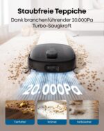 eufy HydroJet E25 Saug- und Wischroboter – 20.000Pa Turbo-Saugkraft mit All-in-One-Station – Bild 4