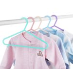 ilauke 40er Set Kinderbügel 28,5 cm – Rutschfest & Platzsparend für Babykleidung – Bild 5