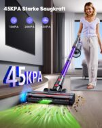 Powerffy Knight 10 Akku-Staubsauger 600W/45kPa – Kabellos mit HD-Display & Aromatherapie – Bild 2
