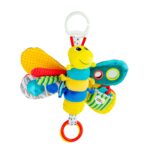 Lamaze Freddie das Glühwürmchen – Sensorik Greifling für Neugeborene ab 0 Monaten