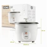 DOMO DO9176RK Reiskocher 1,3 L – Puur Serie mit Teflon & Warmhaltefunktion – Bild 2
