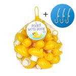 Dozer Enten-Angelspiel mit 20 Plastikenten & 3 Haken – Lernspielzeug für Kinder – Bild 3