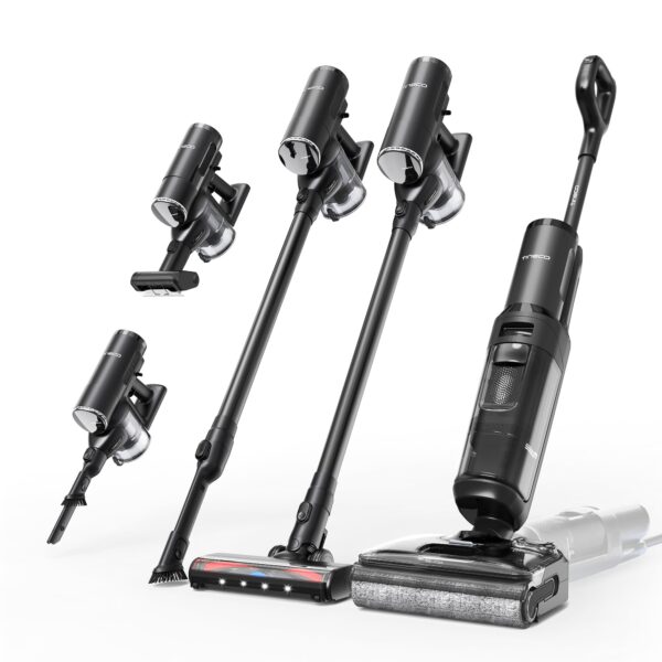 Tineco FLOOR ONE S7 Stretch – 5-in-1 Nass-Trockensauger mit SwitchPro-Motor & FlashDry
