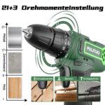 PULITUO 12V Akku-Bohrschrauber Set mit 35 N·m – Kompakt & vielseitig für Heimwerker – Bild 5