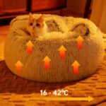 YAGE Plüsch-Hundebett – Beruhigendes Katzenbett für kleine & mittelgrosse Hunde – Bild 7