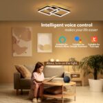 ANTENLICHT 40W LED Deckenleuchte – Sprachsteuerung & App-Kontrolle für intelligentes Wohnen – Bild 2