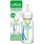 Dr. Brown's Anti-Koliks Options+ Glas-Babyflasche 120 ml – Für ruhige Mahlzeiten ab 0 Monaten
