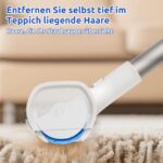 ACE2ACE Tierhaarentferner Teppich mit 1,5 m Griff – Ergonomischer Haarentferner für Hunde & Katzen – Bild 6