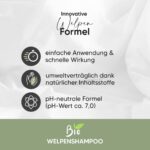 Pawlie's Welpenshampoo Sensitiv – pH-neutrale Fellpflege für empfindliche Hunde – Bild 9