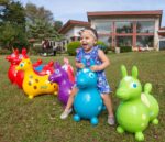 Rody Hüpfpferd rot – Hochwertiges Springpferd für Kinder ab 3 Jahren – Bild 2