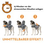 Thundershirt Beruhigungsweste Grösse L – Angstabbau für Hunde ohne Medikamente – Bild 5
