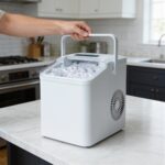 Iceblue Tisch-Eismaschine mit 2 Eisgrößen – 12 kg Tagesausstoß für Zuhause – Bild 6