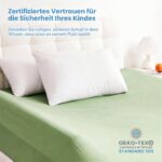 YIHATA Bettgitter 2er Set – Schaumstoff-Bettschutz mit rutschfestem Bezug für Kleinkinder – Bild 4