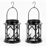 Ketom 2er-Set Solar Flammenlaternen – IP65 Retro Gartenleuchten für Aussen mit Flammeneffekt – Bild 8
