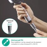 hansgrohe Isiflex Duschschlauch 1,60 m – Verdrehschutz & Knickschutz in Chrom – Bild 2