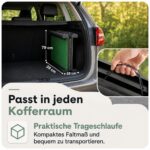 HANSEWERK Hunderampe klappbar rutschfest bis 90 kg – Gelenkschonende Autorampe 157x40 cm – Bild 2