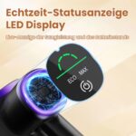 Zynet S9 Akkustaubsauger Kabellos 45kPa – Beutellos mit flexiblem Gelenk & HEPA-Filter – Bild 4