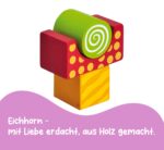 Eichhorn Holzbausteine 50er Set – Bunte Bauklötze aus Birkenholz für Babys ab 12 Monaten – Bild 7