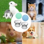 Billowvolve Katzennäpfe 2er Set mit erhöhtem Keramikständer – Ergonomischer Futternapf für Katzen & Welpen – Bild 6