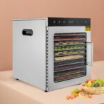DeeDuud Dörrautomat 800W Edelstahl – Temperaturregler & 24h Timer für Gemüse, Obst & Fleisch – Bild 6