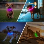 YFbrite LED-Hundehalsband Grün S aufladbar – 500m Sichtbarkeit für sichere Nachtspaziergänge – Bild 6