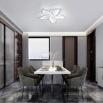 Comely LED Deckenleuchte 60W 6750lm – Blütenblatt-Design mit Kaltweiss 6500K – Bild 10