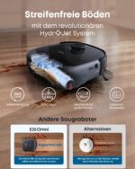 eufy HydroJet E25 Saug- und Wischroboter – 20.000Pa Turbo-Saugkraft mit All-in-One-Station – Bild 2