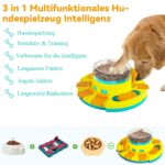 Dufuso Intelligenzspielzeug für Hunde – Stufe 2 (Mittel) für kleine bis grosse Hunde – Bild 2