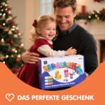 hahaland Bauernhof-Lernzug mit Fingerpuppen & Schlössern – Montessori Spielzeug ab 2 Jahren – Bild 2